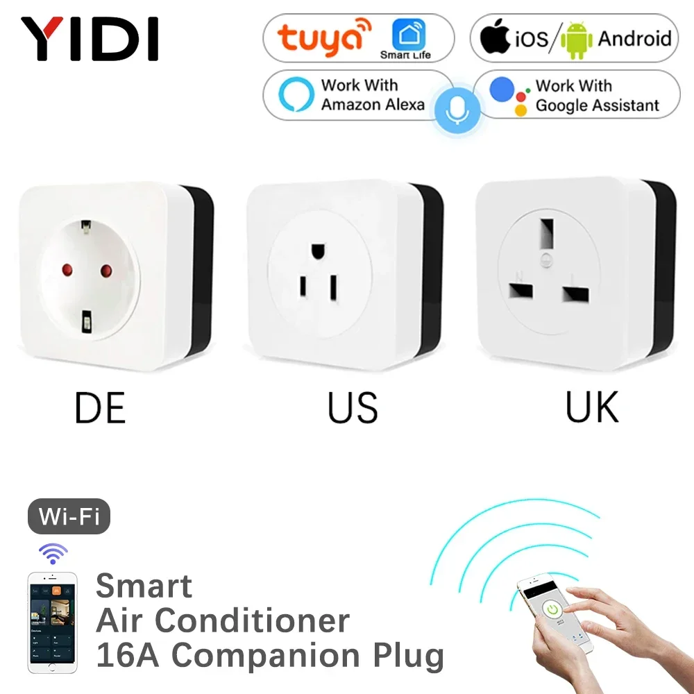 Smart Outdoor Plug - 16A Tuya WiFi Smart Plug Socket