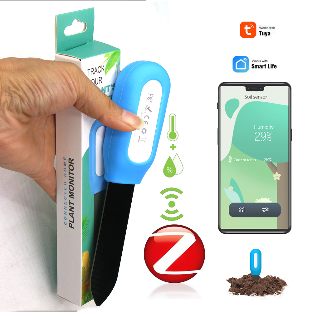 Smart Home Monitoring - Smart Zigbee Soil Sensor for Home