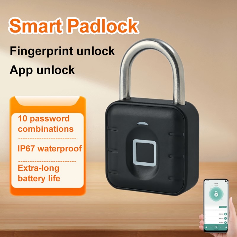 Smart Home Door Lock - Tuya Smart Biometric Fingerprint Door Lock