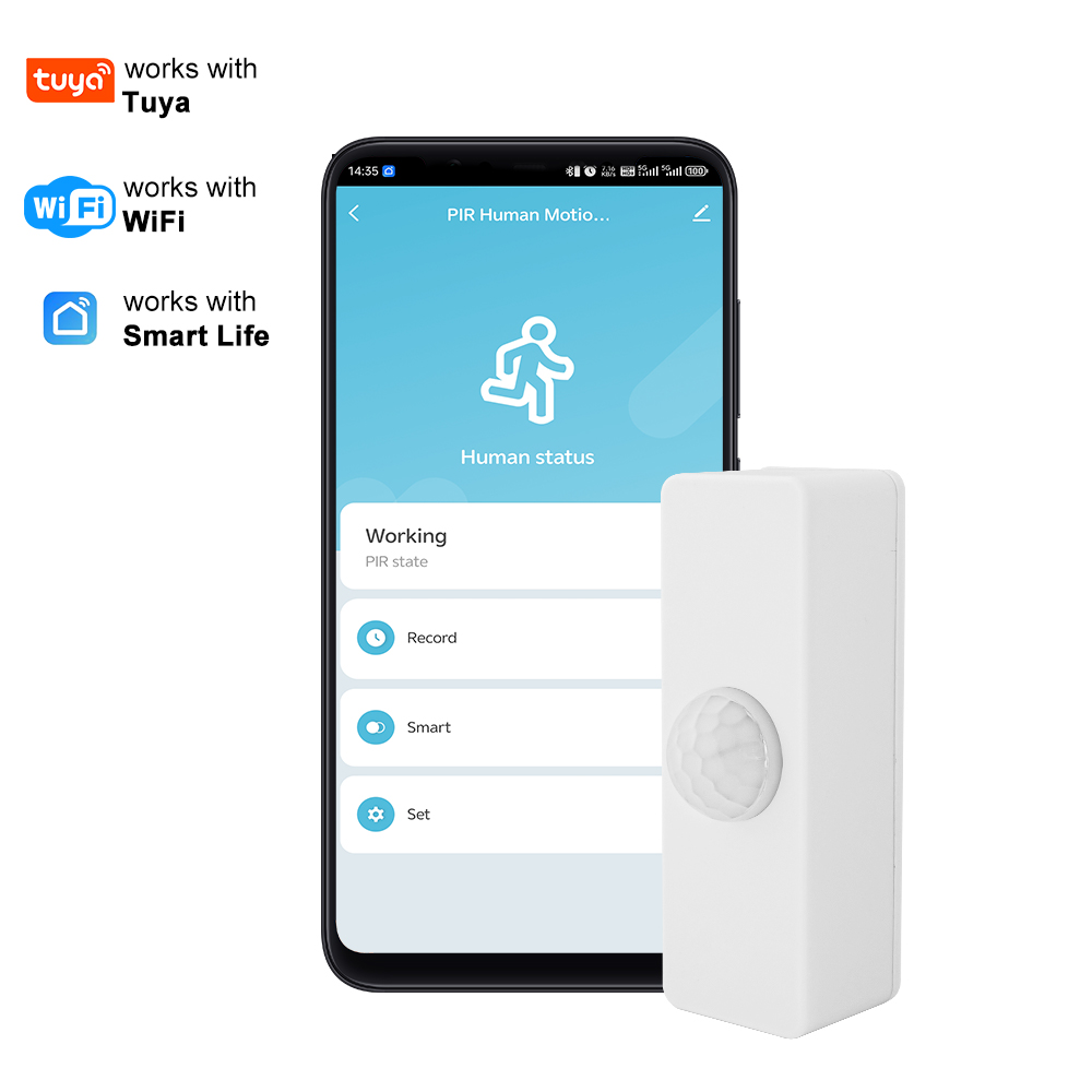 Smart Home Monitoring - Tuya Smart PIR Motion Sensor Smart