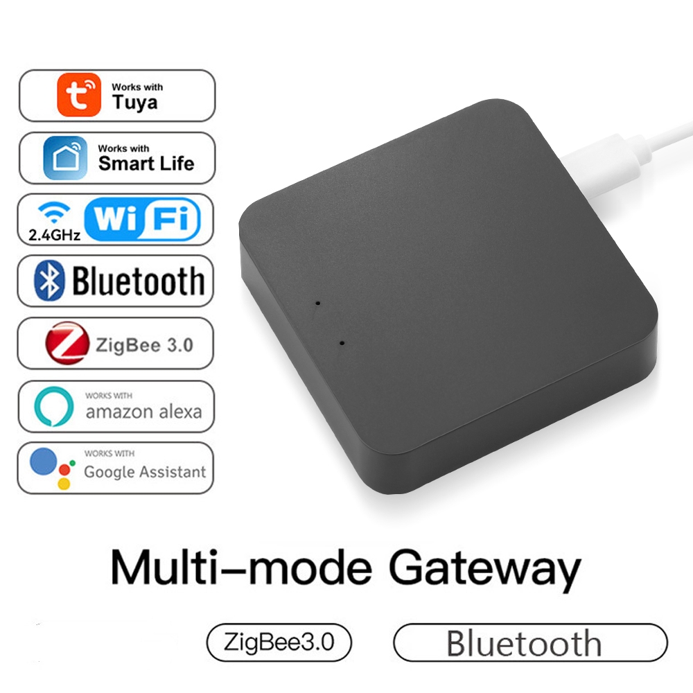 Smart Home Hub Matter - Tuya ZigBee Gateway Bridge Wireless Smart