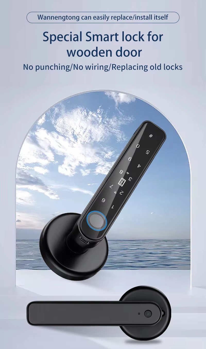 Smart Home Gateway - Tuya Smart Ble Fingerprint Lock Wireless