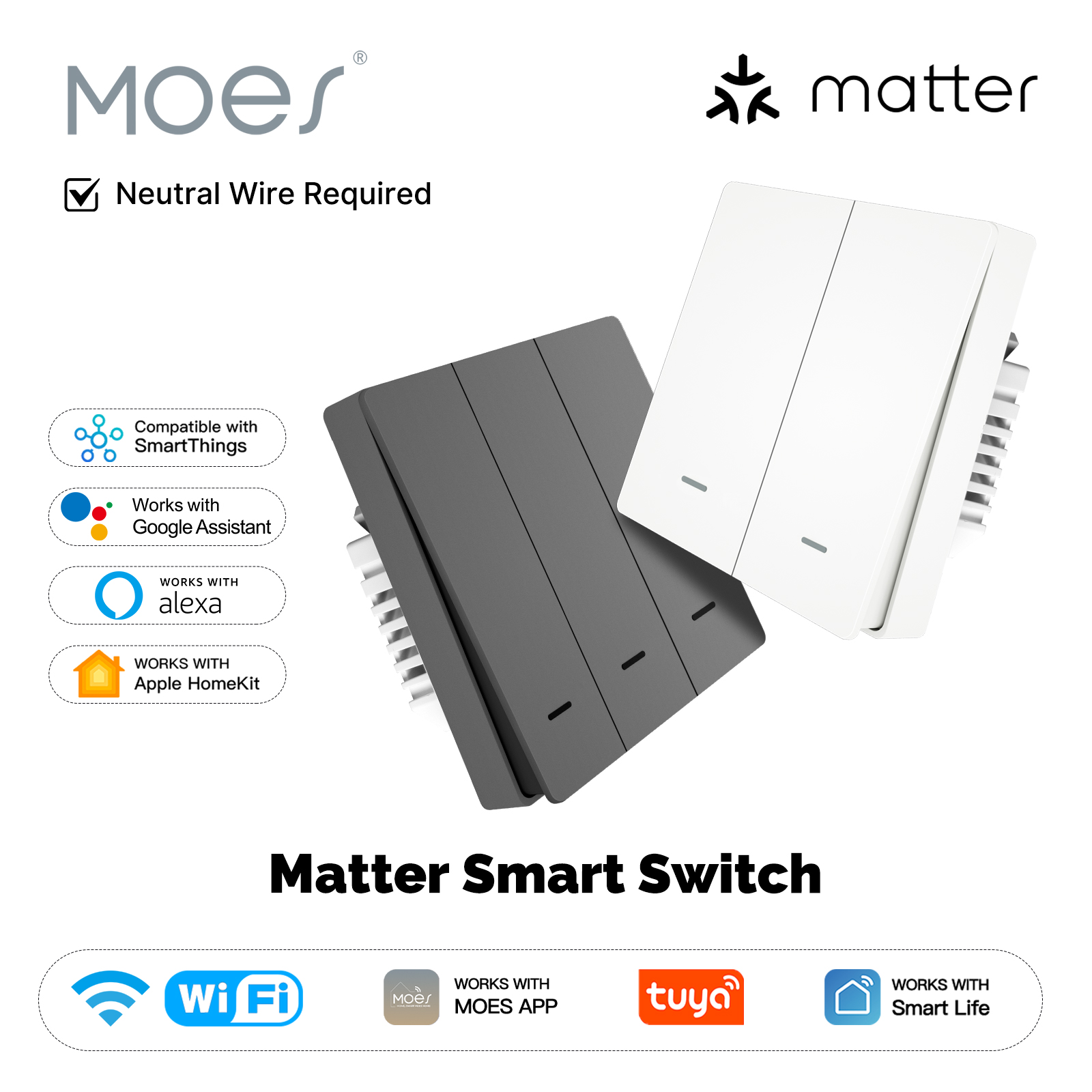 Smart Home For Windows - MOES Matter Tuya WiFi Smart Light