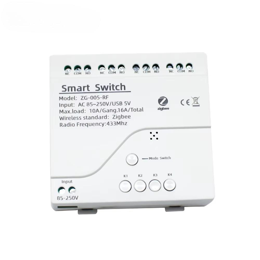 Zigbee Gateway - Tuya 4CH Zigbee Switch Relay Module