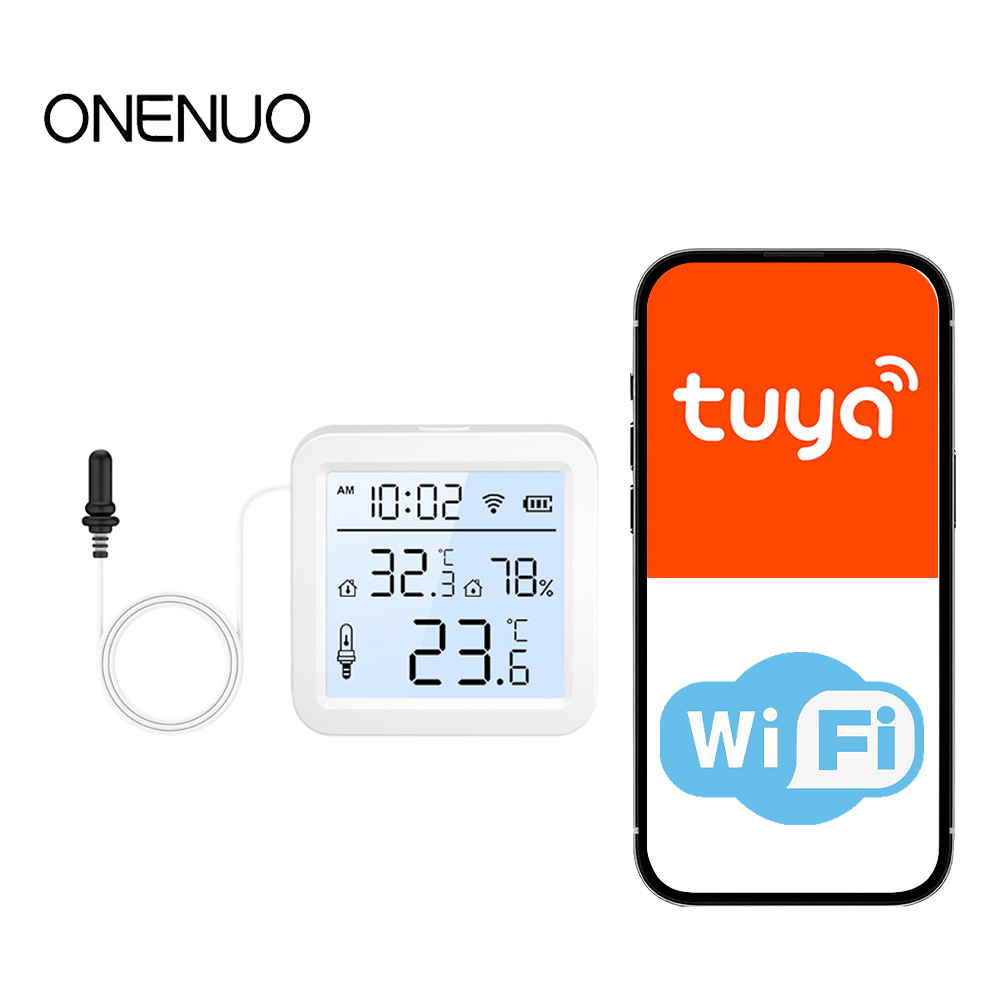Smart Home Monitoring - WiFi Humidity Temperature Sensor with External