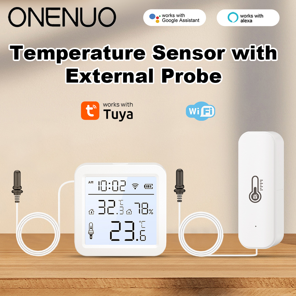 Smart Home Monitoring - 2026 New Tuya WiFi Humidity Temperature
