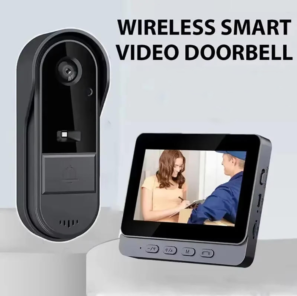 Wire-Free 2.4G Smart Doorbell  - Smart Home Video Doorbell Installation recension och pris