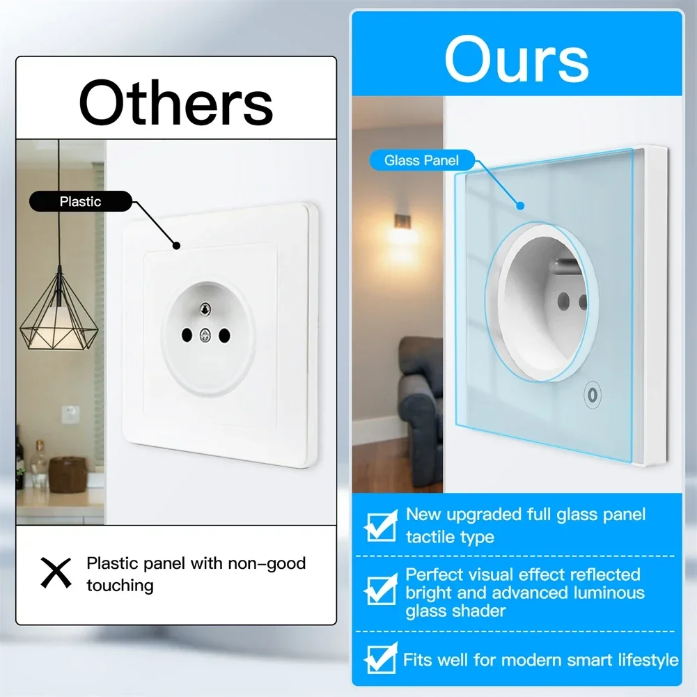 Moes ZigBee Wall Socket WIFI S - Smart Wall Socket recension och pris