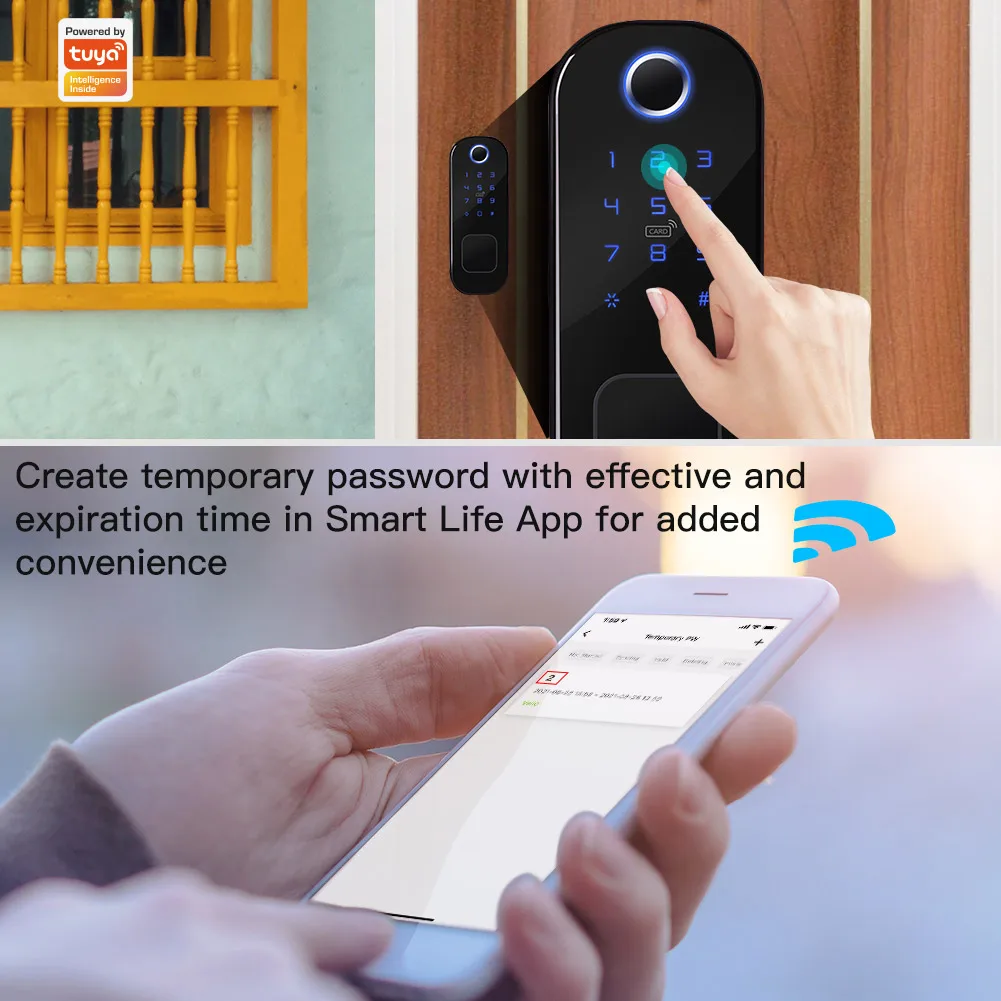 MOES WiFi Tuya Smart Lock Door - Smart Home Door Lock recension och pris