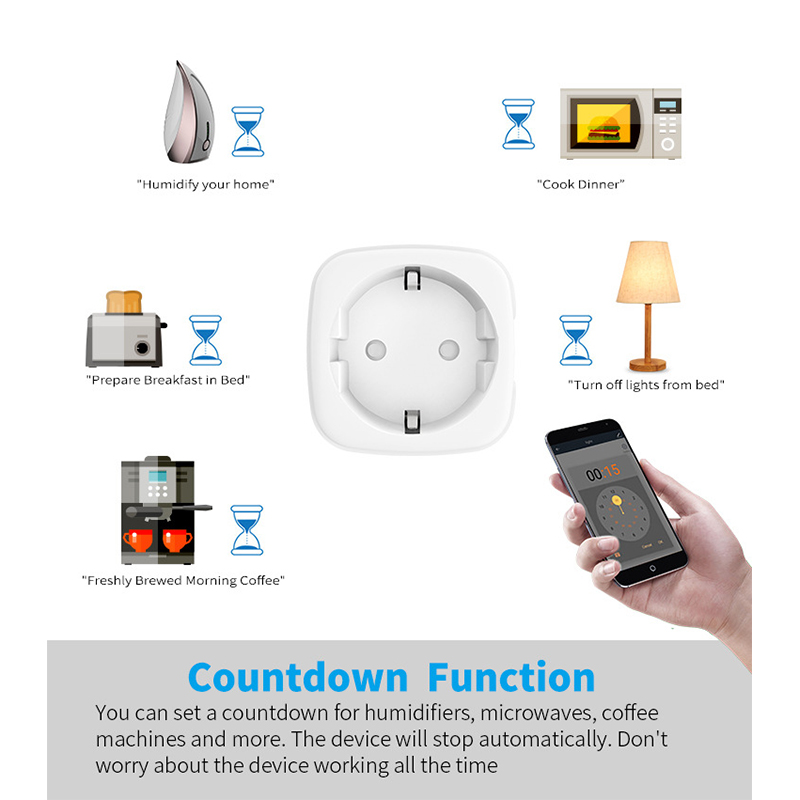 Works with Tuya Smart Life App - Smart Outdoor Plug recension och pris