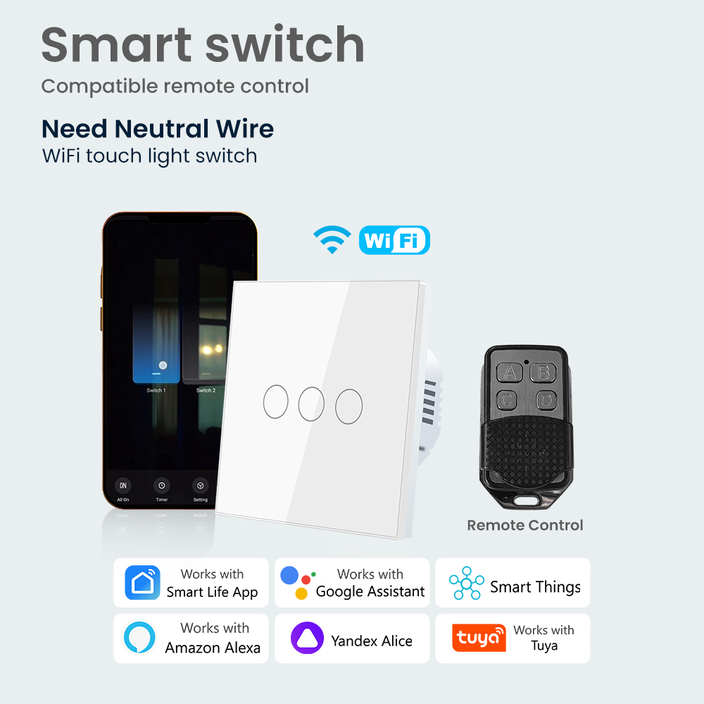 EU Smart Switch Alexa RF Switc - Smart Home Lg recension och pris