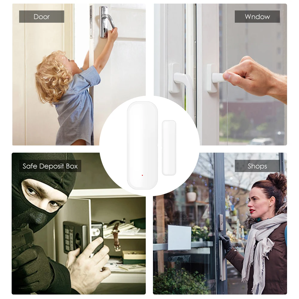 iHseno Tuya WiFi Door Sensor W - Smart Home For Windows recension och pris