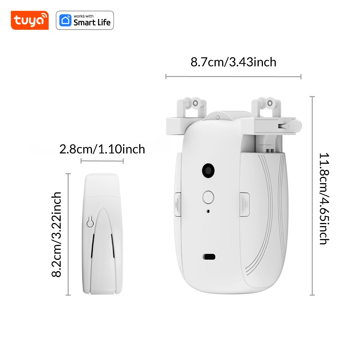Tuya Smart WiFi Curtain Robot  - Smart Home Hub Matter recension och pris