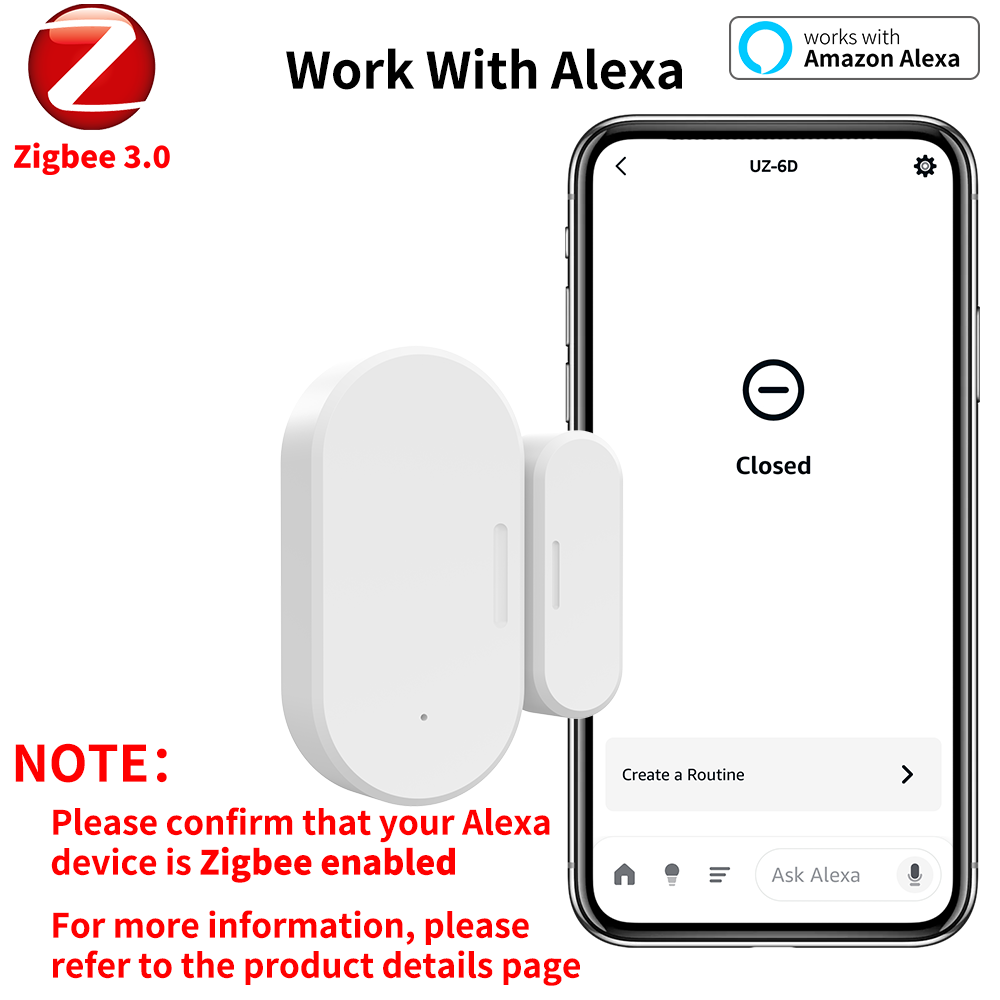 Zigbee Door Window Sensor UZ-5 - Smart Home For Windows recension och pris