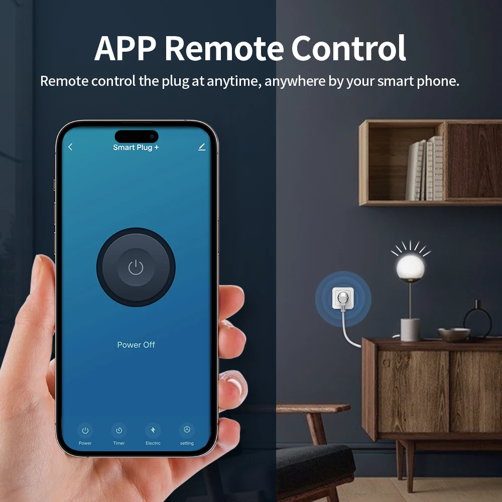 TNCE Tuya WiFi/Zigbee 16A/20A  - Smart Outdoor Plug recension och pris