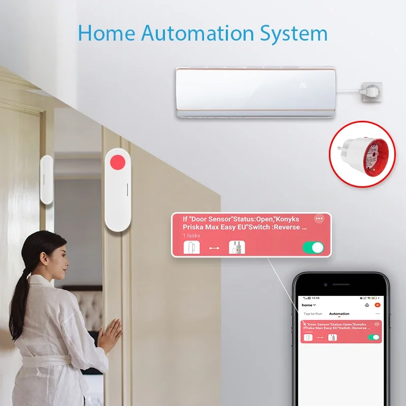 Tuya WiFi Smart Plug Socket EU - Smart Wall Socket recension och pris