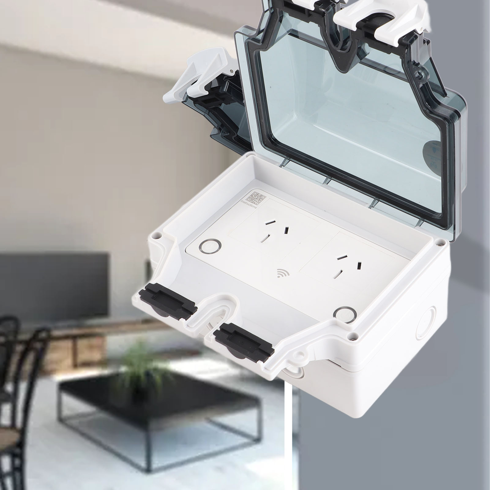 Waterproof Socket WiFi Socket  - Smart Wall Socket recension och pris