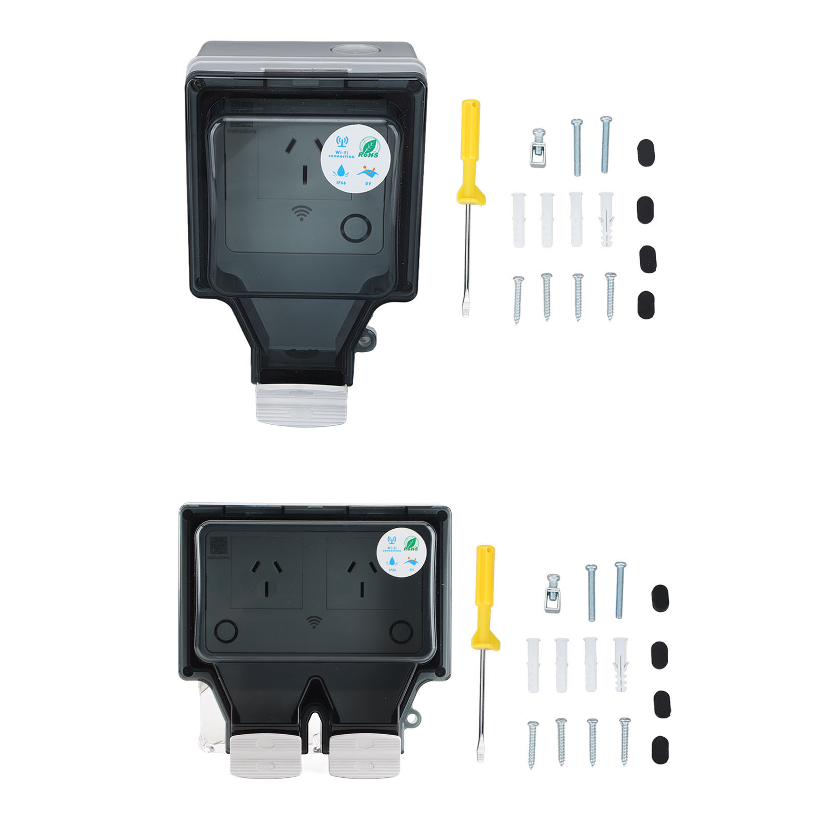 Waterproof Socket WiFi Socket  - Smart Wall Socket recension och pris