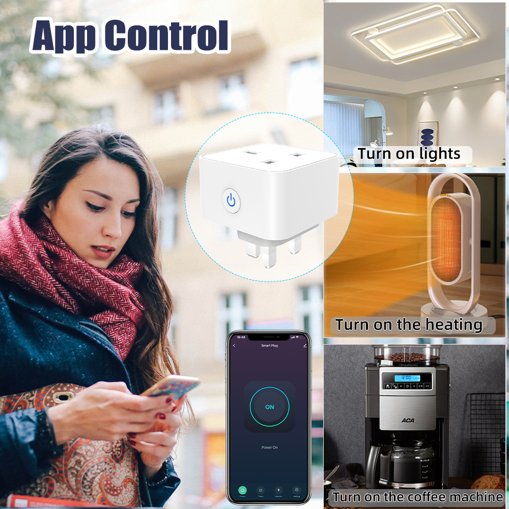 Tuya Smart Socket 16A/20A WiFi - Smart Wall Socket recension och pris