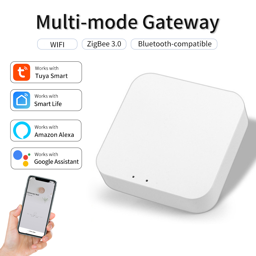 ZigBee Hub Tuya Multi Mode Gat - Smart Home Hub Matter recension och pris