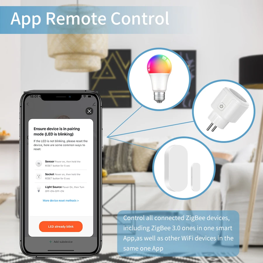 ZigBee Hub Tuya Multi Mode Gat - Smart Home Hub Matter recension och pris