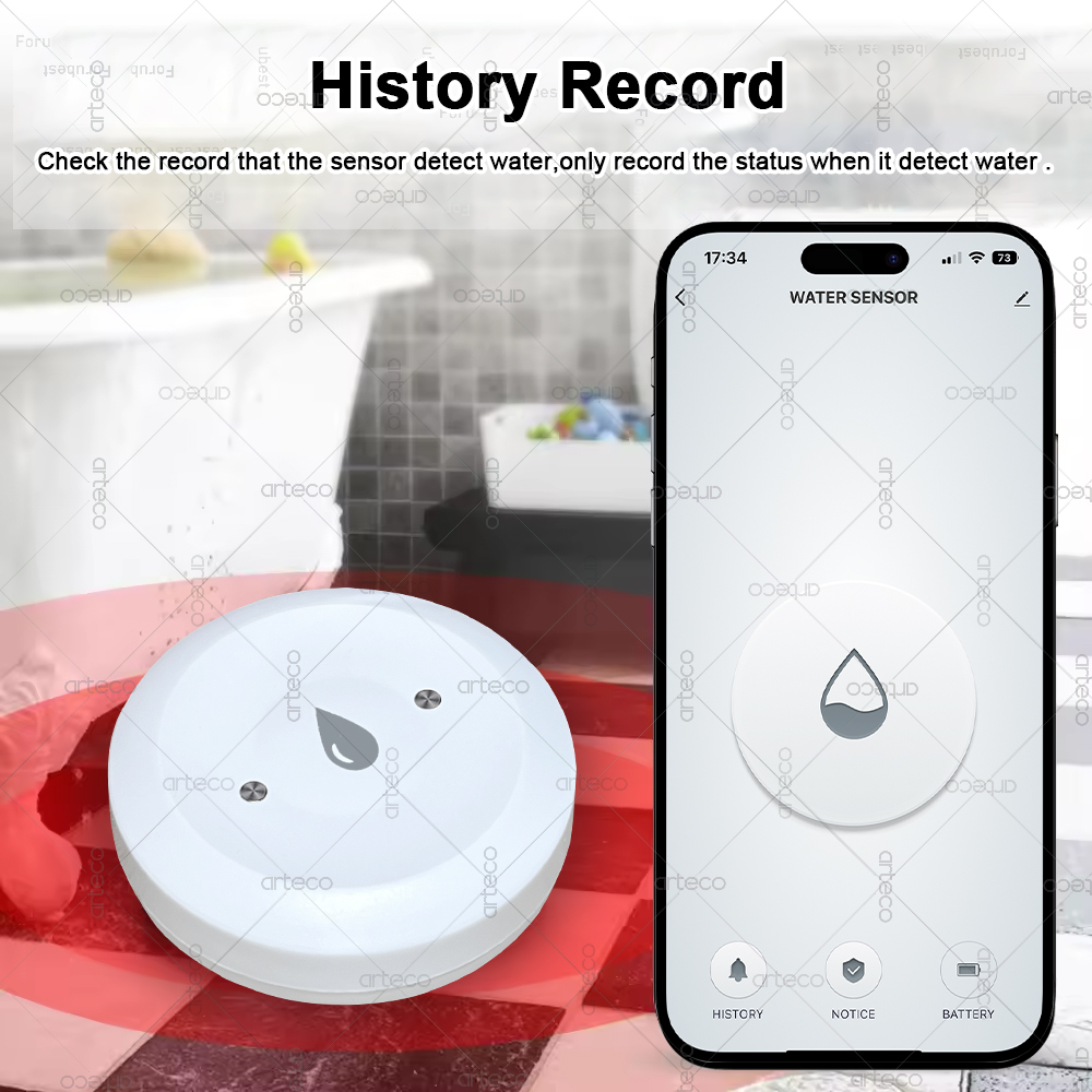 Tuya Smart Zigbee Water Sensor - Smart Home Gateway recension och pris
