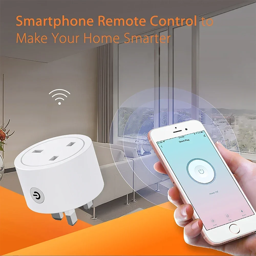 Zigbee Smart Plug 16A UK Socke - Smart Home Monitoring recension och pris