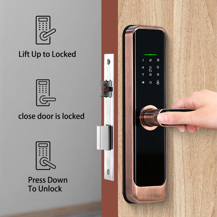 Digital Smart Doorlock Passcod - Smart Home Door Lock recension och pris