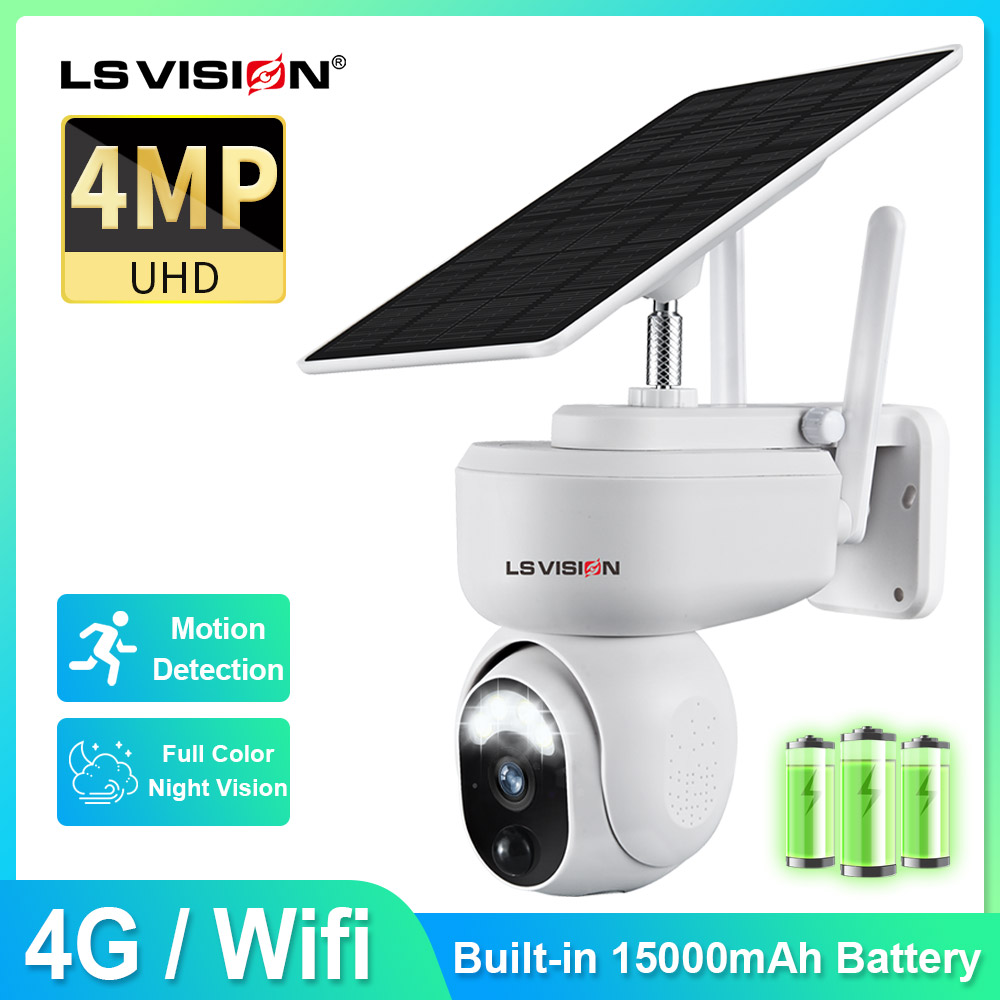 LSVISION 4MP Solar Camera Secu - Smart Outdoor Plug recension och pris