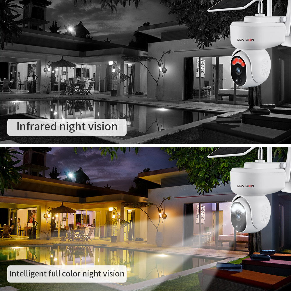LSVISION 4MP Solar Camera Secu - Smart Outdoor Plug recension och pris