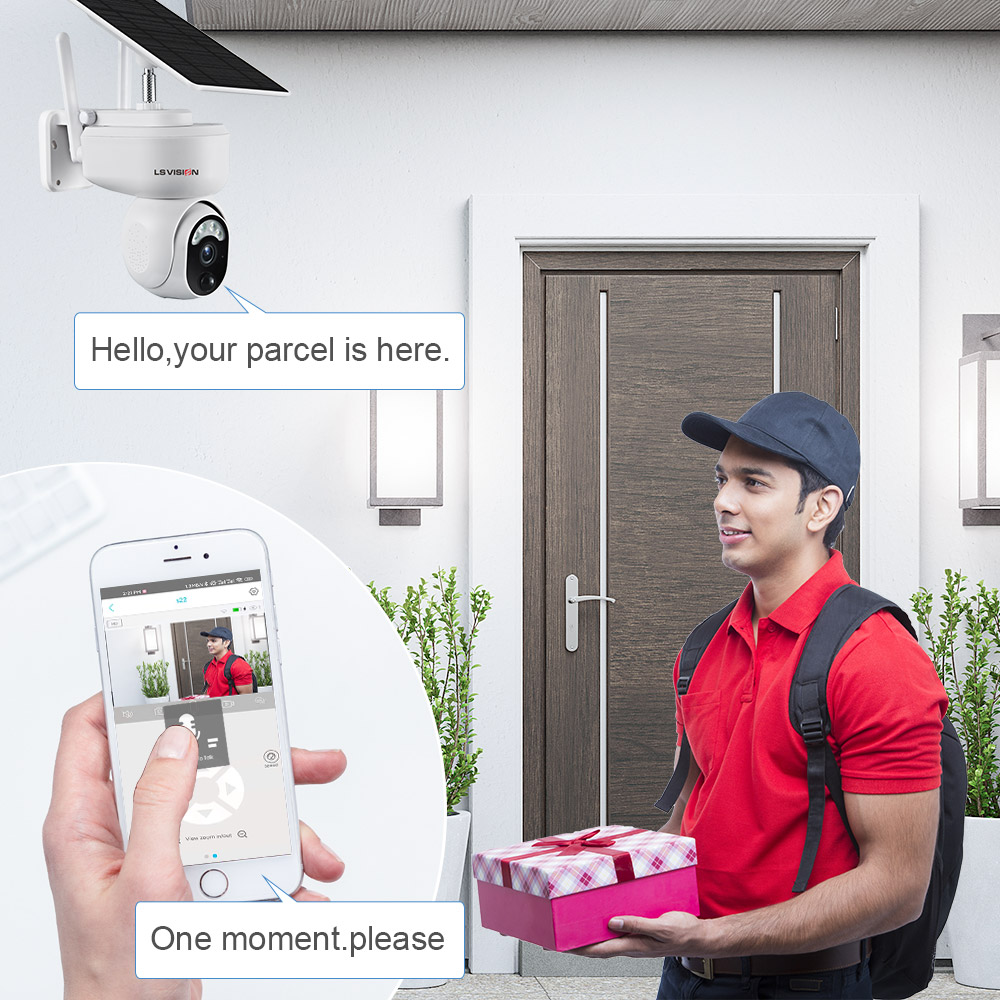 LSVISION 4MP Solar Camera Secu - Smart Outdoor Plug recension och pris