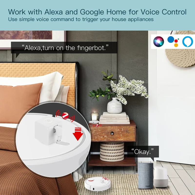 Tuya Zigbee Fingerbot Plus Sma - Smart Home Japan recension och pris