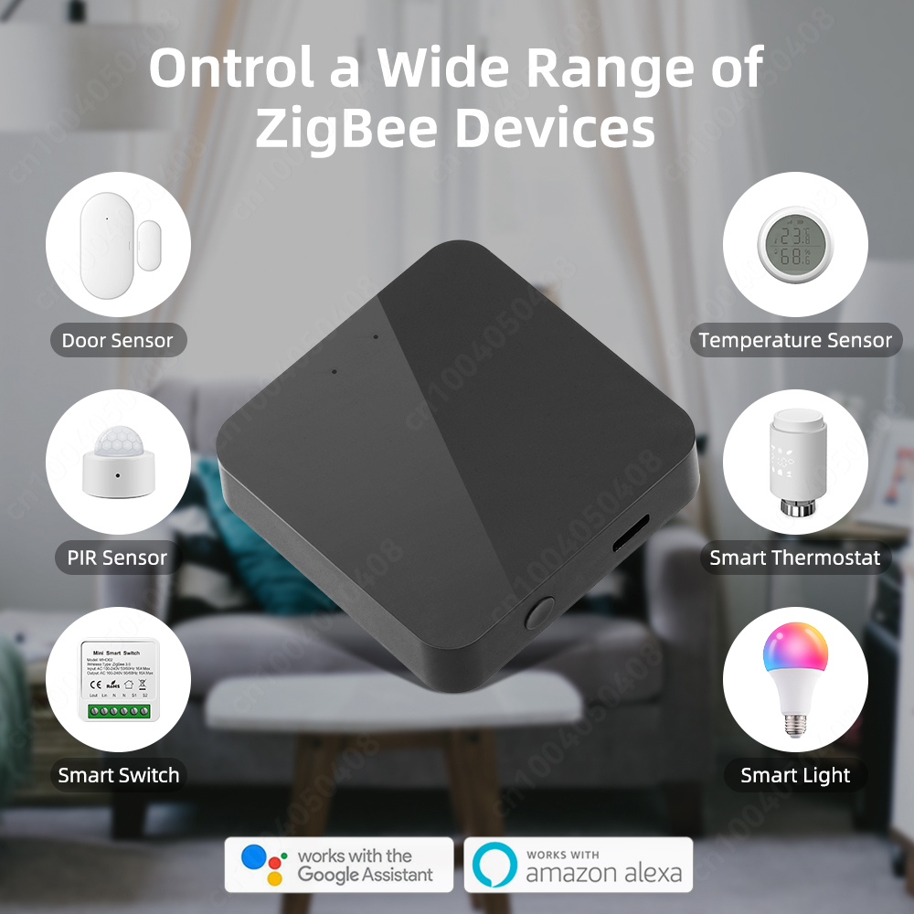 Tuya ZigBee Gateway Bridge Wir - Smart Home Hub Matter recension och pris