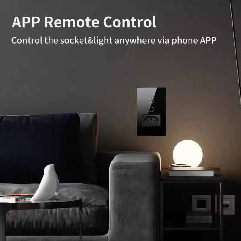 UNKAS Wifi Smart Brazil Light  - Smart Wall Socket recension och pris