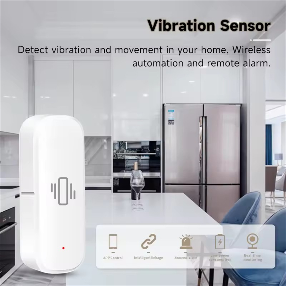 Tuya ZigBee Vibration Detector - Zigbee Gateway recension och pris