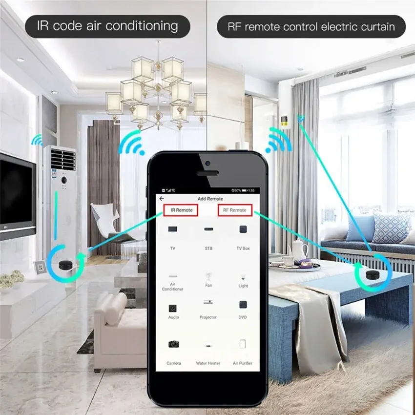 Smart RF 433 IR Remote Control - Smart Home Lg recension och pris