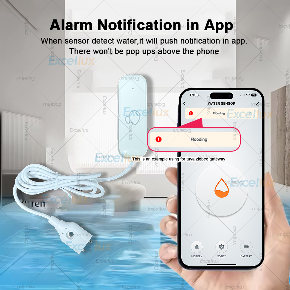 Zigbee Smart Water Leak Sensor - Zigbee Gateway recension och pris