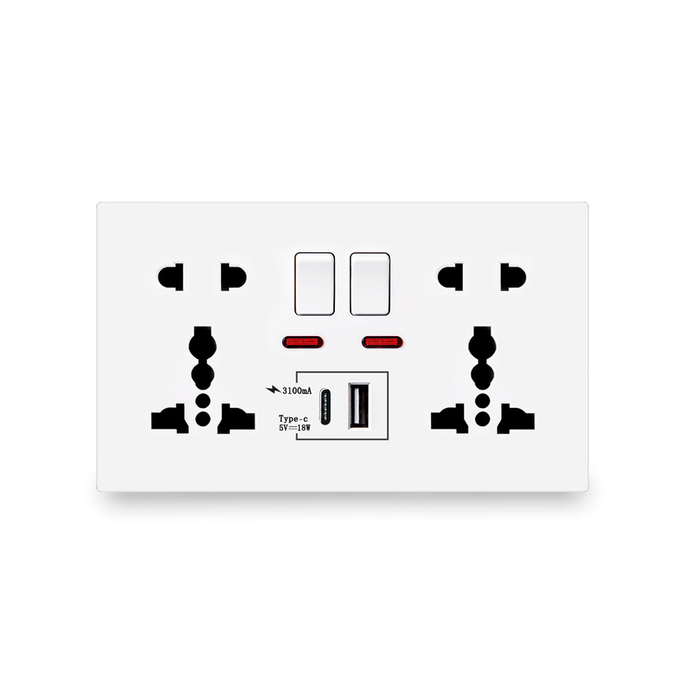 18W Type-C Fast Charge Wall Ou - Smart Wall Socket recension och pris