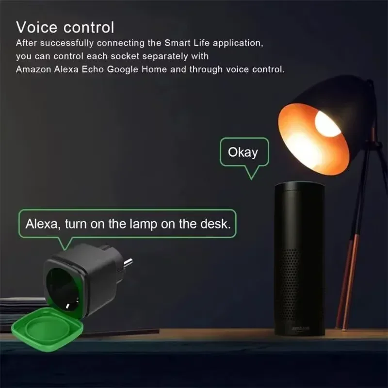 Tuya EU 16A WiFi Smart Waterpr - Smart Outdoor Plug recension och pris