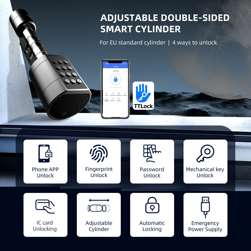 Smart Euro Cylindrical Door Lo - Smart Home Door Lock recension och pris