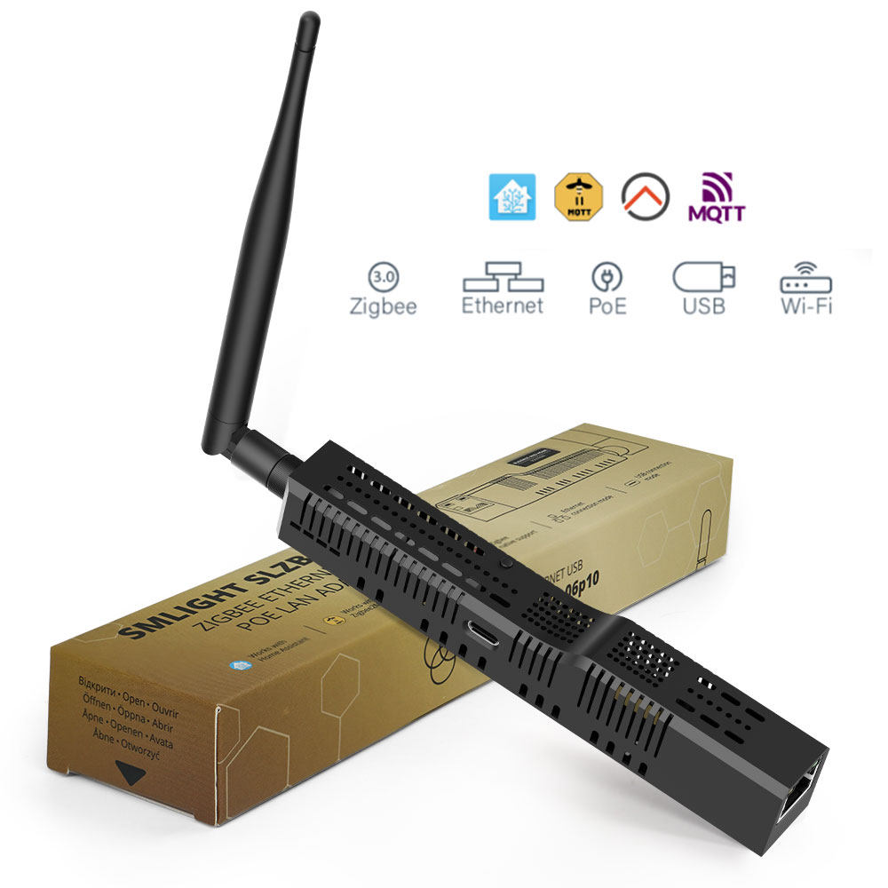 SMLIGHT SLZB-06P10 Zigbee 3.0  - Zigbee Gateway recension och pris