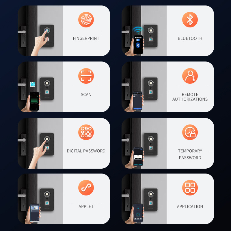 Intelligent Padlock Hang Desig - Smart Home Door Lock recension och pris
