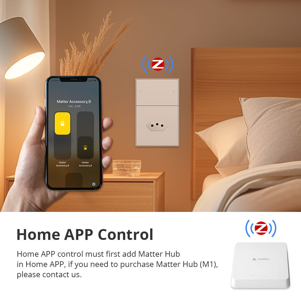 Zemismart Zigbee 10A Brazil So - Smart Home Hub Matter recension och pris