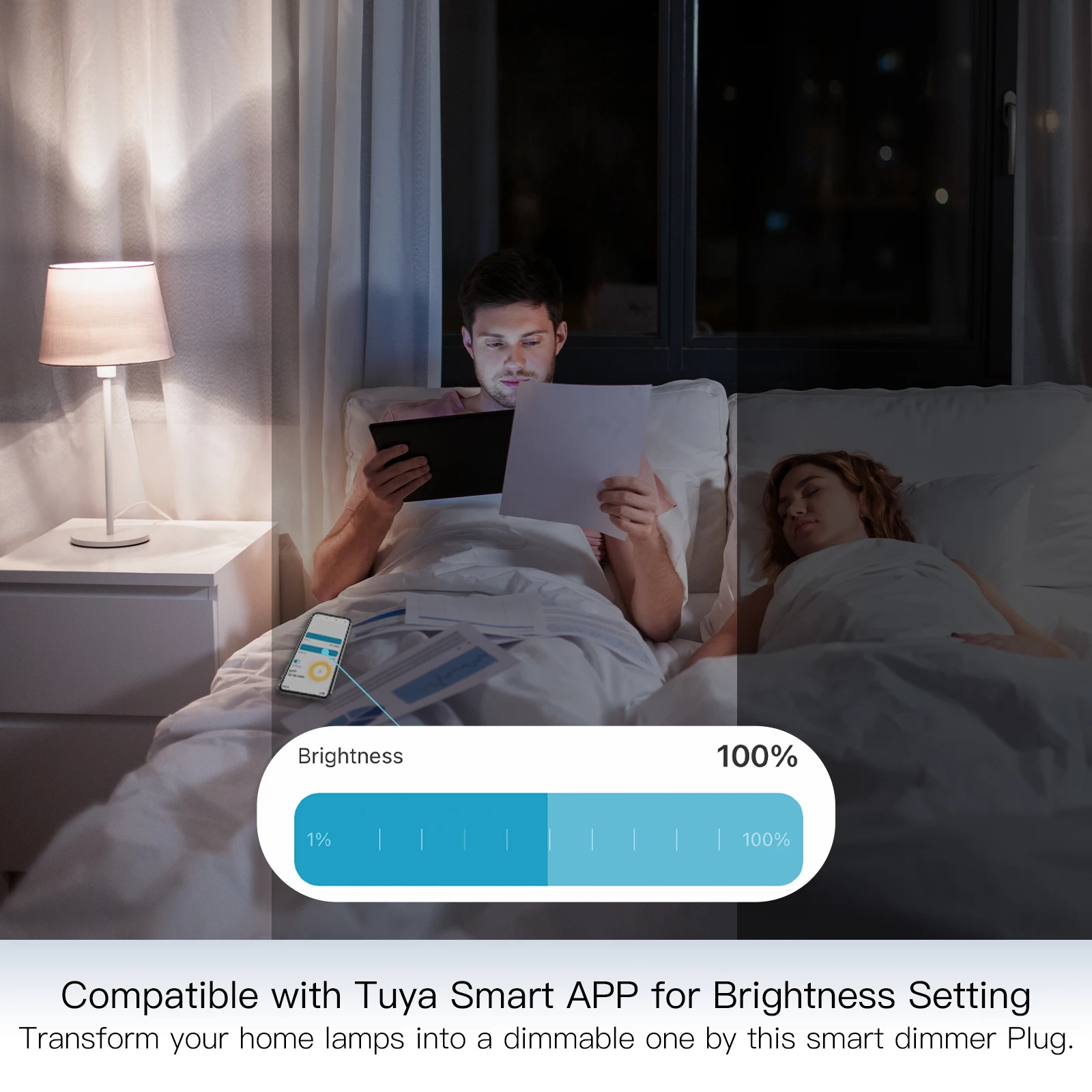 MOES Tuya WiFi Smart Plug Dimm - Smart Wall Socket recension och pris