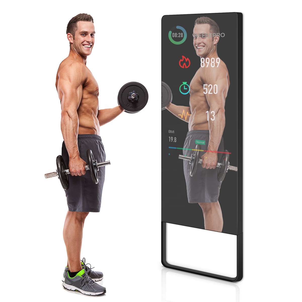 Tounchscreen Personal Trainer  - Smart Home Gym Mirror recension och pris