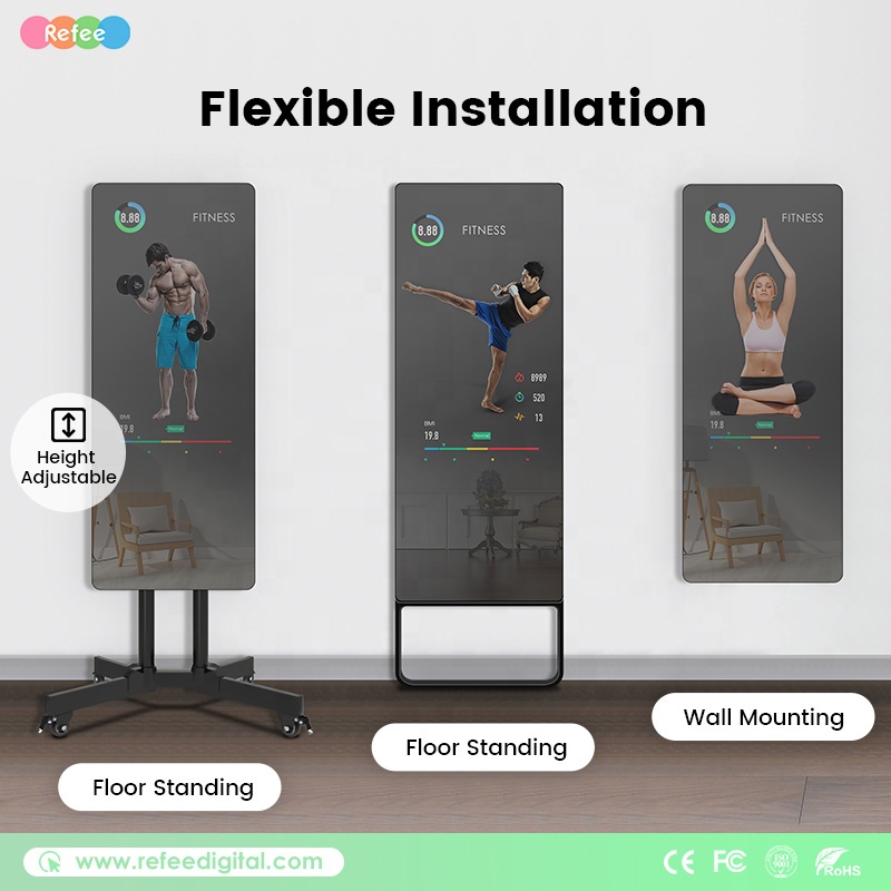 Tounchscreen Personal Trainer  - Smart Home Gym Mirror recension och pris