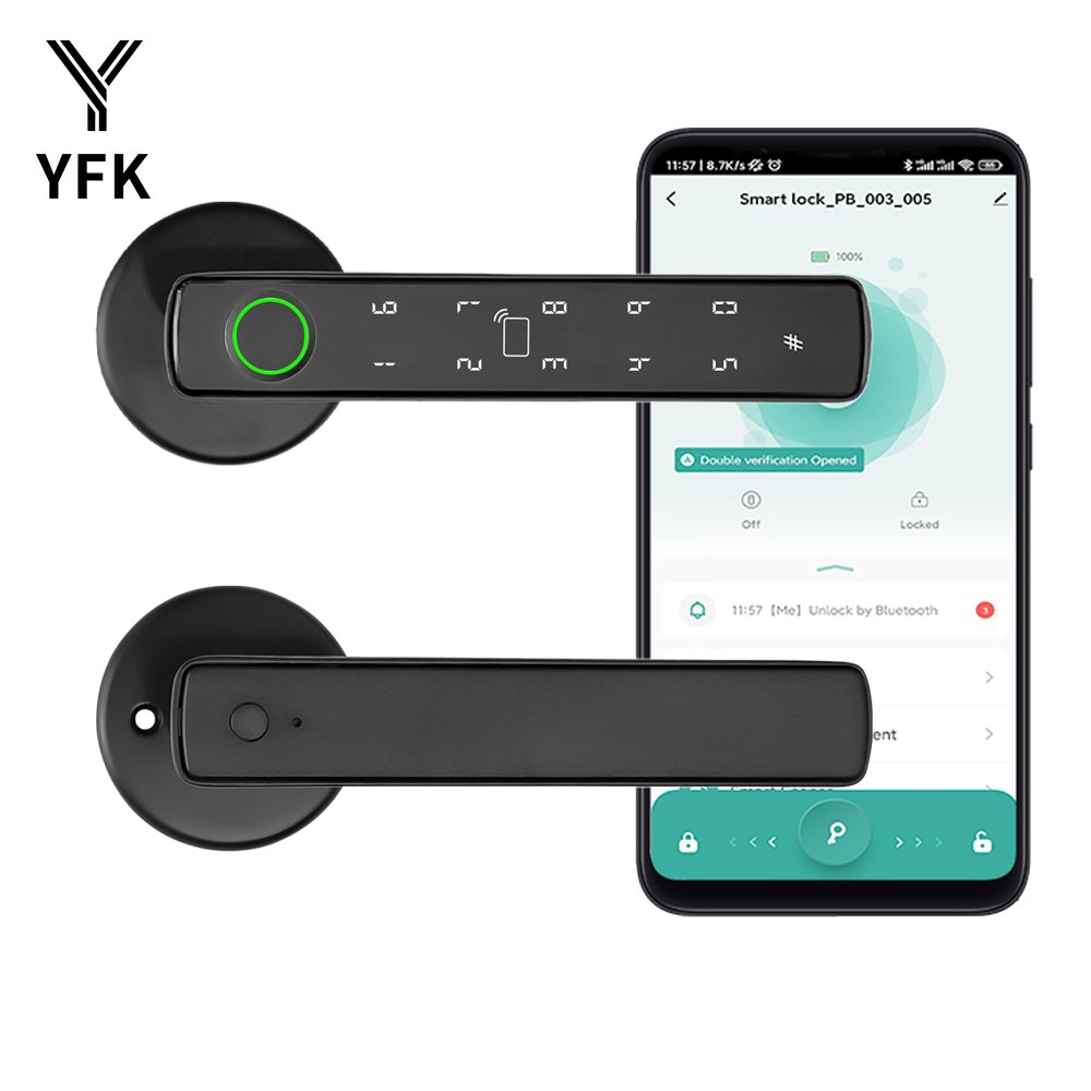 Tuya Bluetooth Smart Fingerpri - Smart Home Door Lock recension och pris
