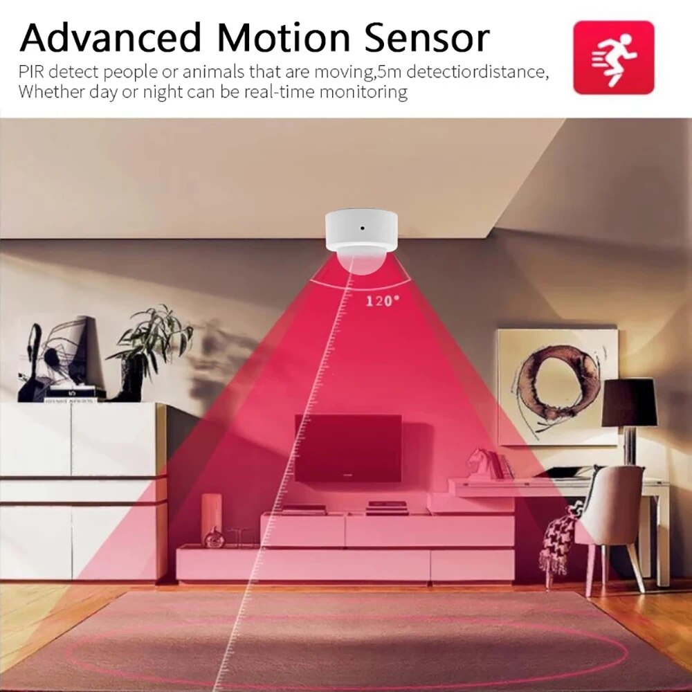 Zigbee Mini PIR Motion Sensor  - Zigbee Gateway recension och pris