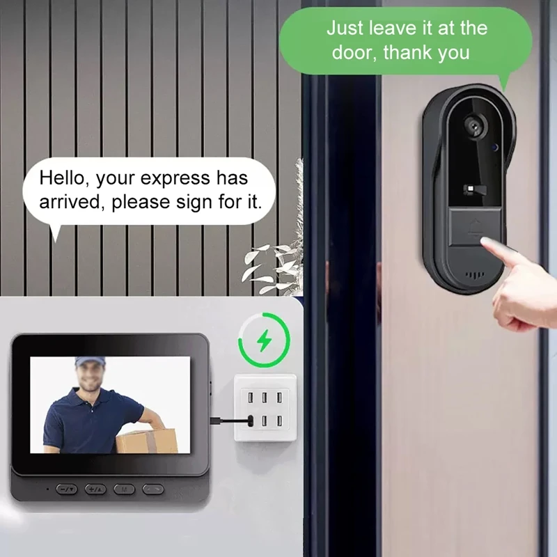 Outdoor Wireless Intercom Door - Smart Outdoor Plug recension och pris