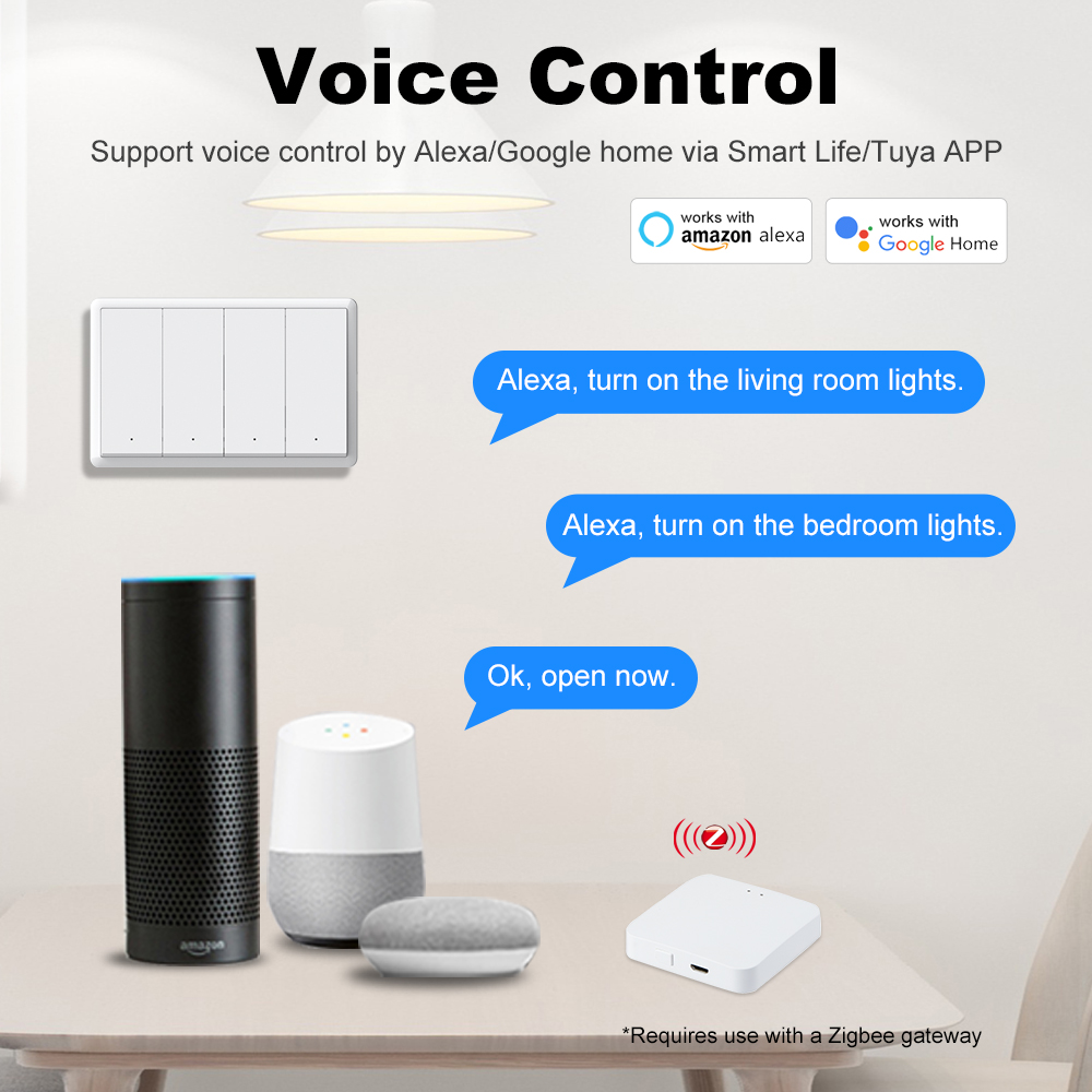 MANHOT ZigBee3.0 Smart Switch  - Smart Wall Socket recension och pris